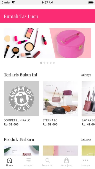 Screenshot di Rumah Tas Lucu