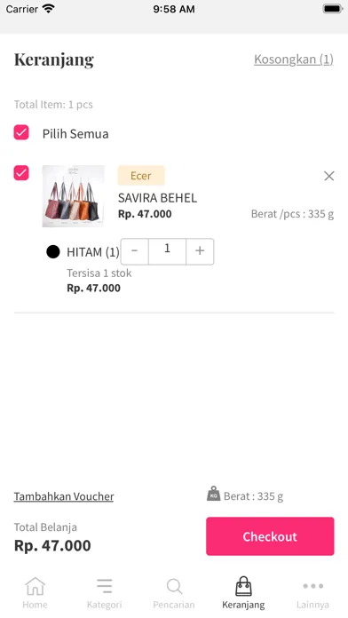 Screenshot di Rumah Tas Lucu