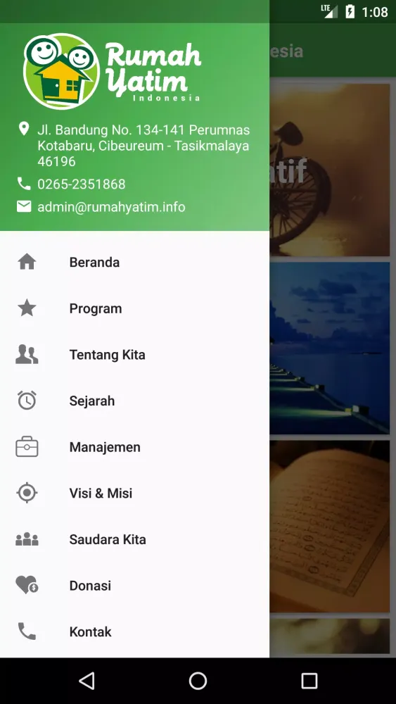 Rumah Yatim Indonesia Ekran Görüntüleri