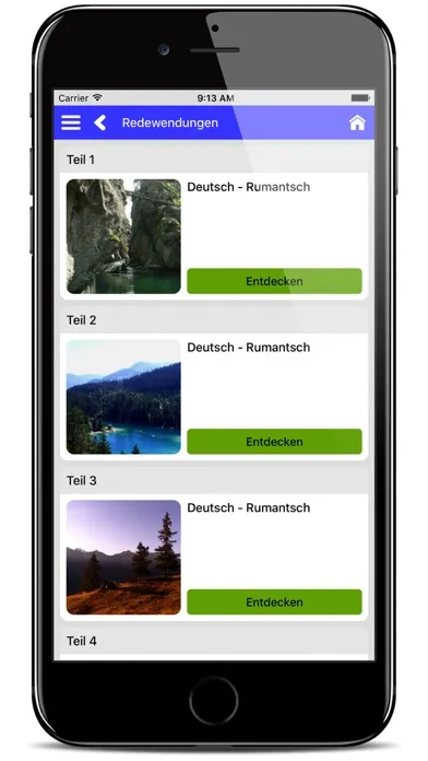 Rumantsch Vallader Redewendung Ekran Görüntüleri