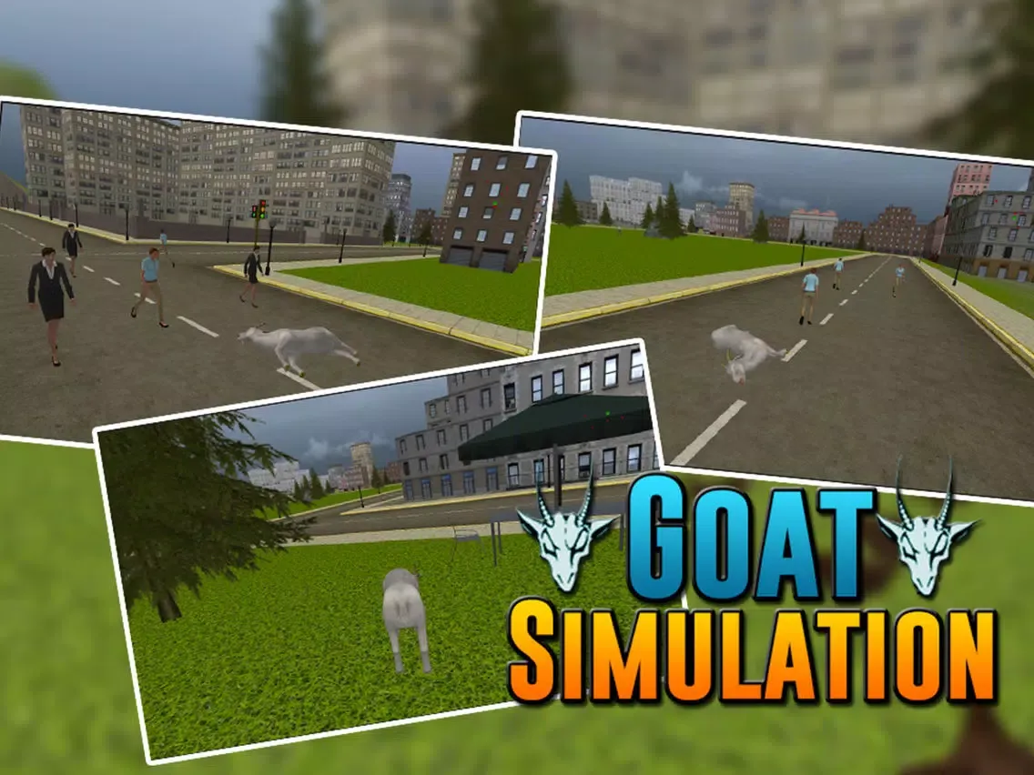 تصاویر Angry Goat City Simulator 3D iPad 