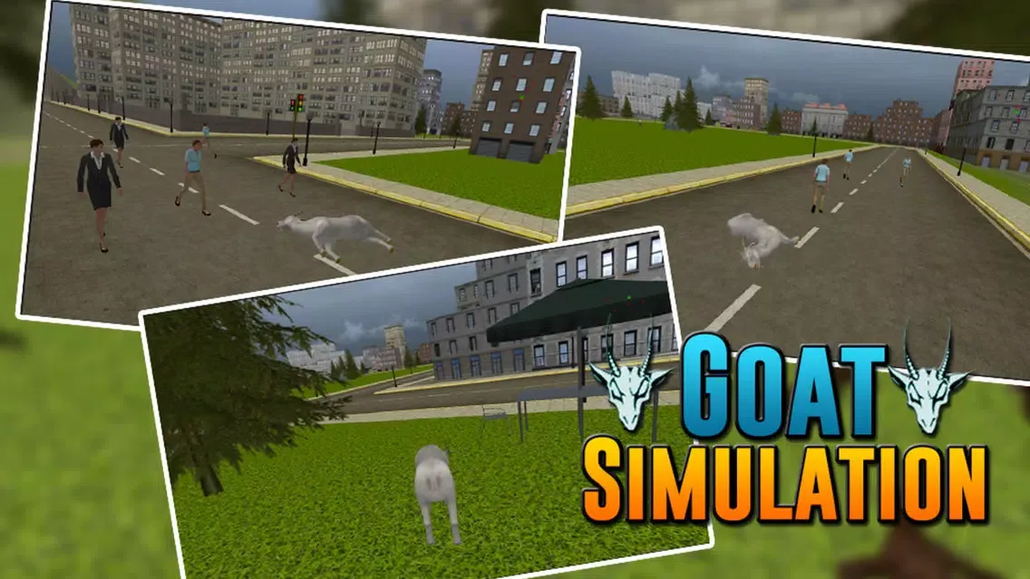 تصاویر Angry Goat City Simulator 3D