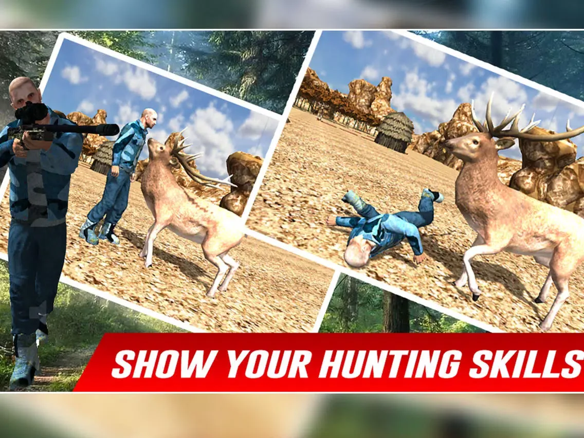 Safari Deer Hunting 2016 - animals action sniper third person iPad  স্ক্রিনশট