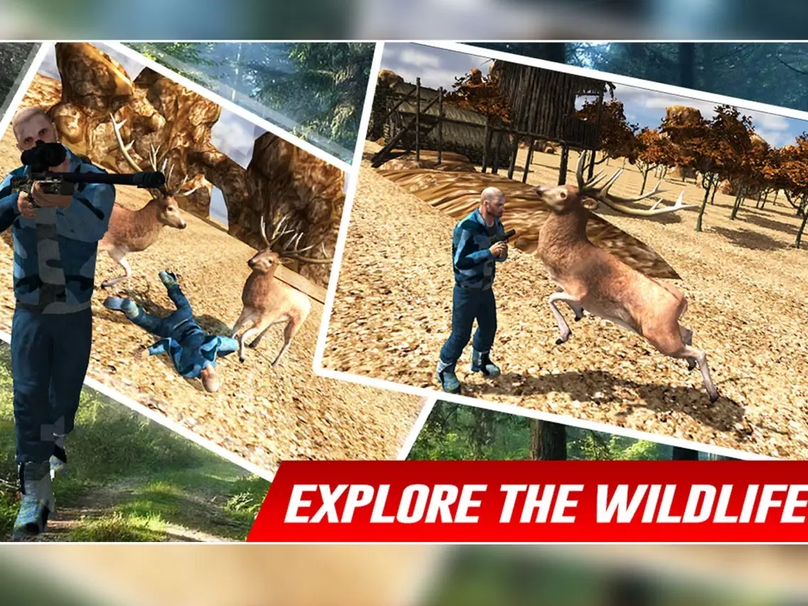 Safari Deer Hunting 2016 - animals action sniper third person iPad  স্ক্রিনশট