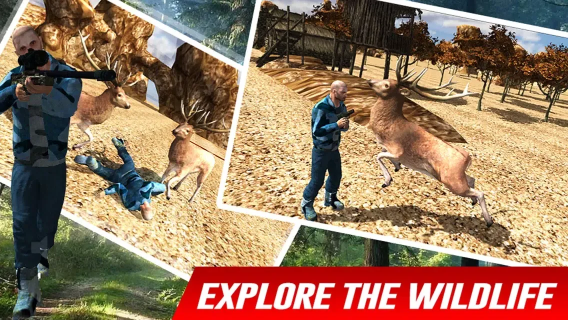 Safari Deer Hunting 2016 - animals action sniper third person স্ক্রিনশট