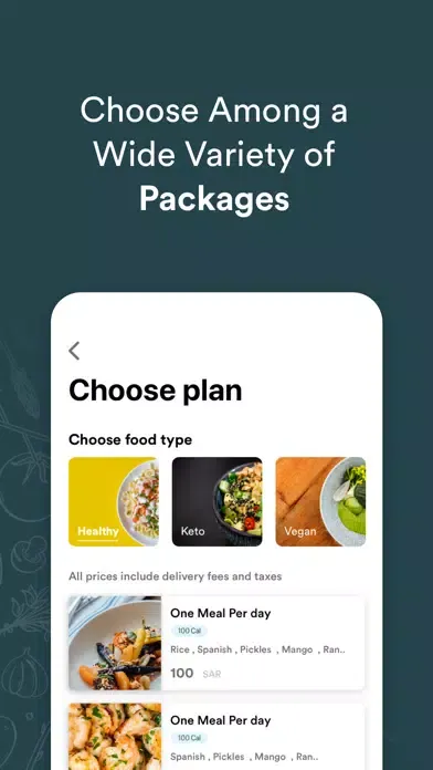Captures d'écran de Pure Calories