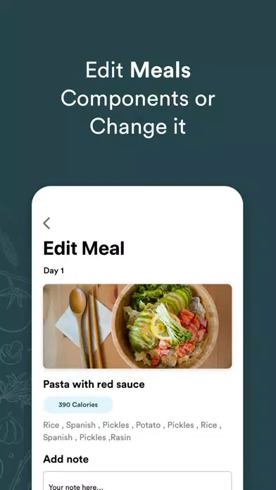 Captures d'écran de Pure Calories