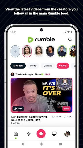 Capturas de pantalla de Rumble