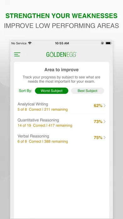 Скриншоты GRE Practice Test Prep