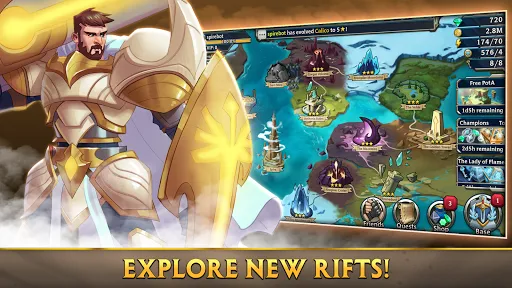 ภาพหน้าจอของ Alliance: Heroes of the Spire
