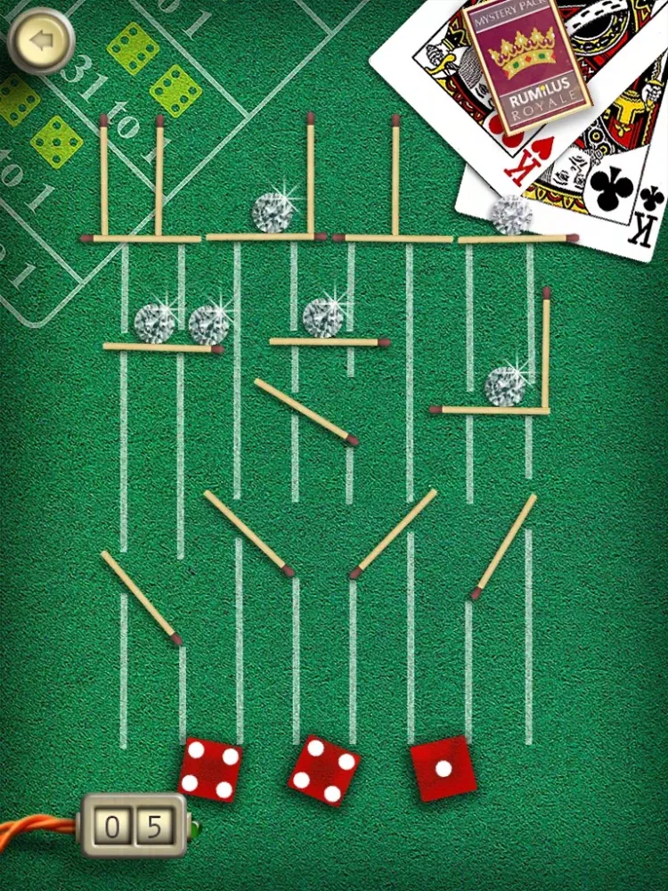 ภาพหน้าจอของ Collapsticks iPad 