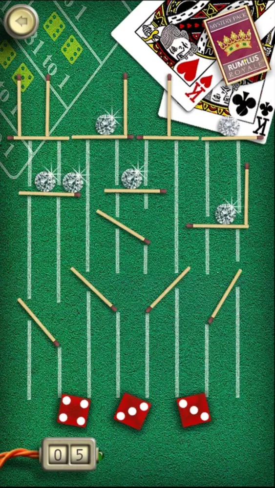 ภาพหน้าจอของ Collapsticks