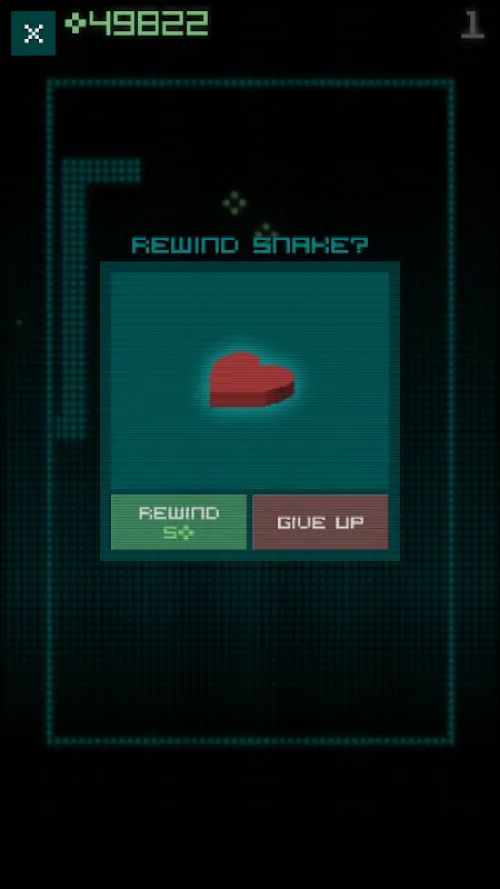 Capturas de tela do Snake Rewind