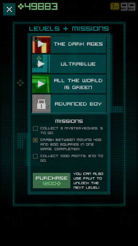 Capturas de tela do Snake Rewind