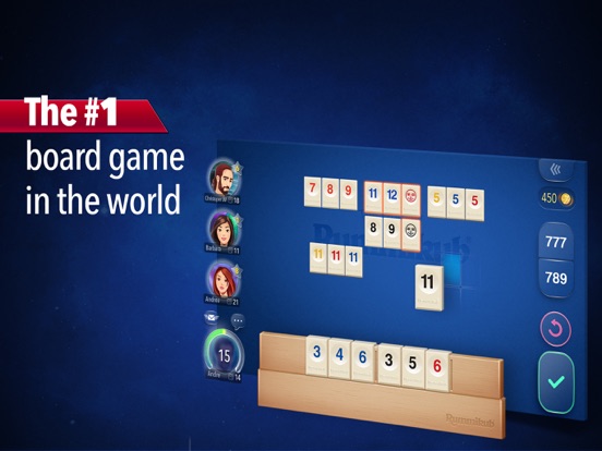 Ảnh chụp màn hình của Rummikub iPad 