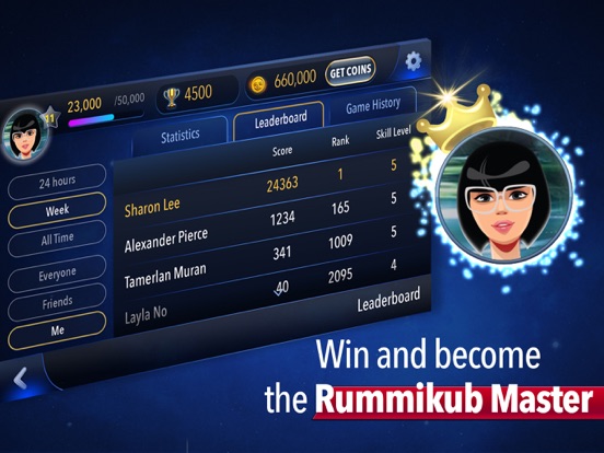 Ảnh chụp màn hình của Rummikub iPad 