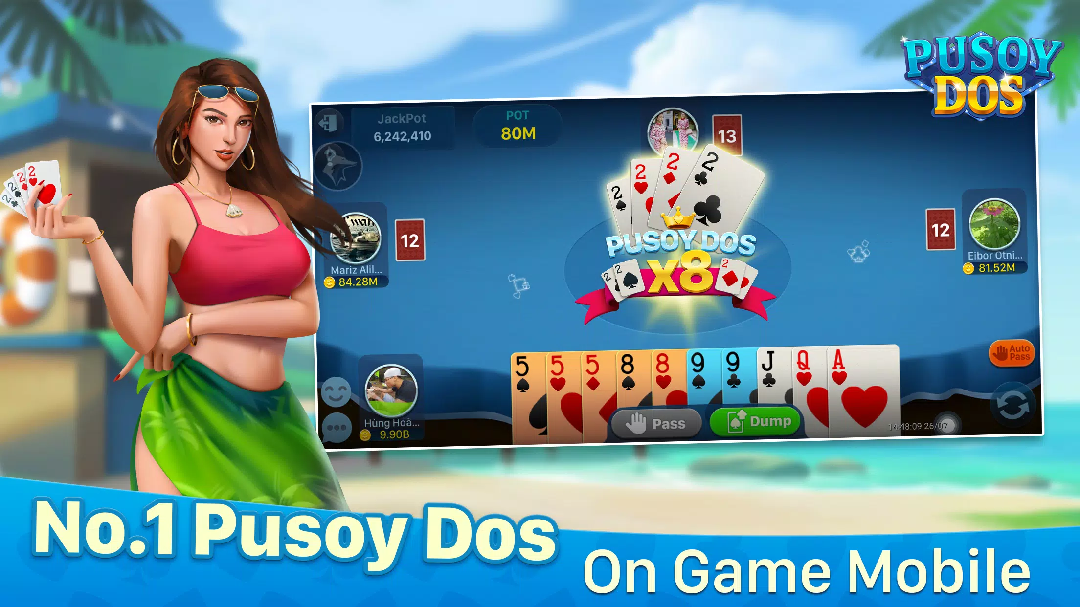 Pusoy Dos ZingPlay - card gameภาพหน้าจอของแอป1
