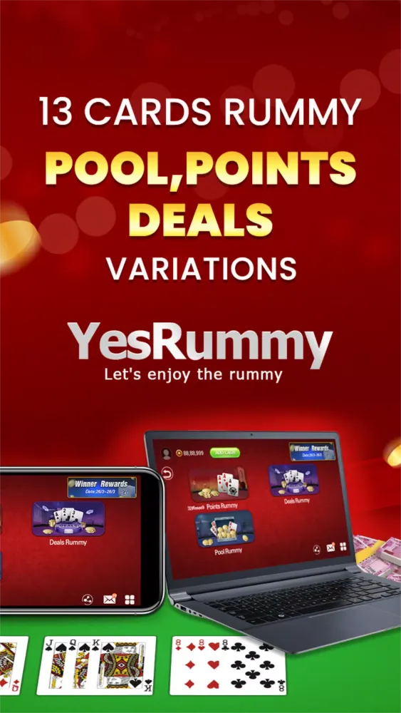 Capturas de pantalla de Yes Rummy