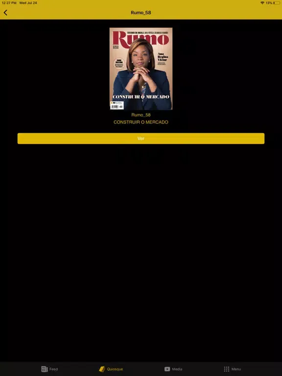 Tangkapan layar Media Rumo iPad 