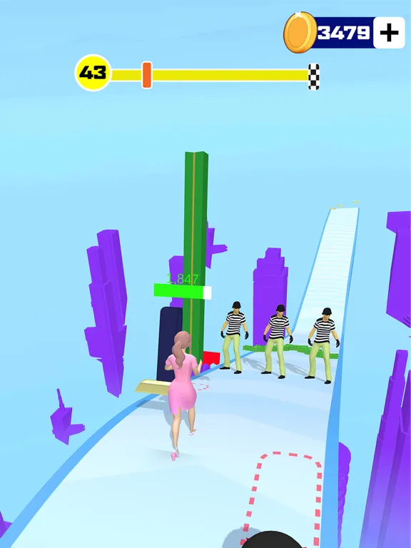 Money Rush Run - Moneygun Run iPad  Screenshots