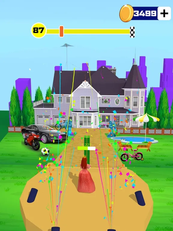 Money Rush Run - Moneygun Run iPad  Screenshots