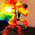 rainbow orange's scary lizard