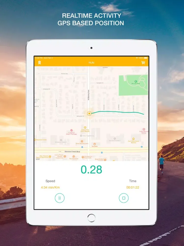 Runly - Distance Tracker iPad  Ekran Görüntüleri