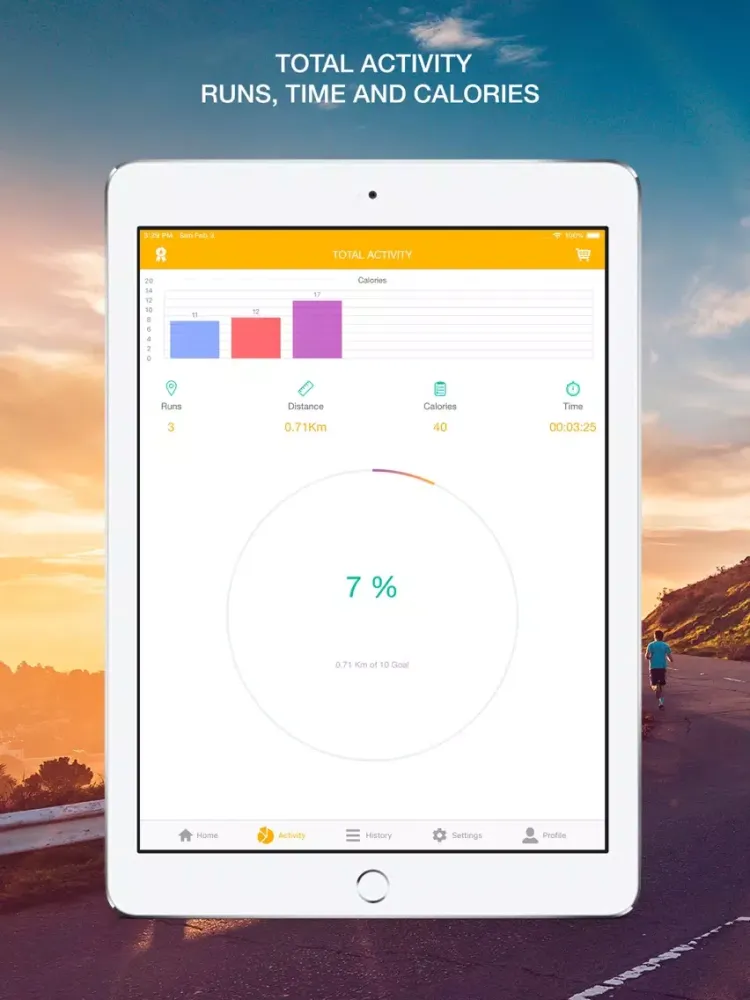 Runly - Distance Tracker iPad  Ekran Görüntüleri