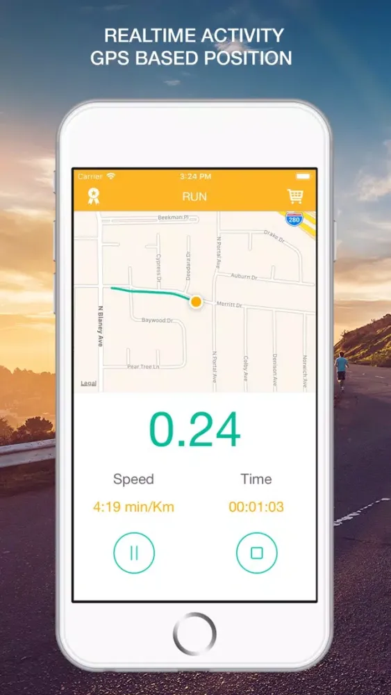 Runly - Distance Tracker Ekran Görüntüleri