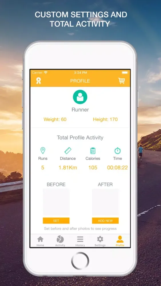 Runly - Distance Tracker Ekran Görüntüleri