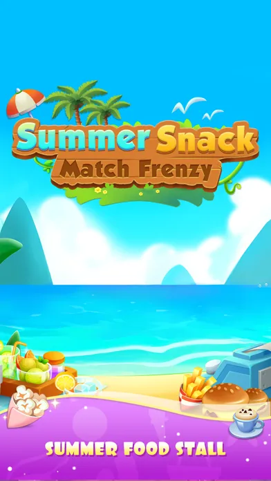 Summer Snack - Match Frenzy 스크린샷