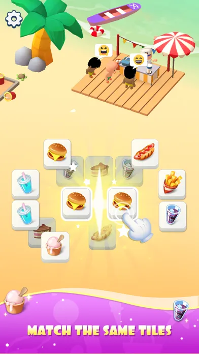Summer Snack - Match Frenzy 스크린샷