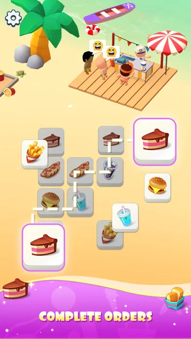 Summer Snack - Match Frenzy 스크린샷