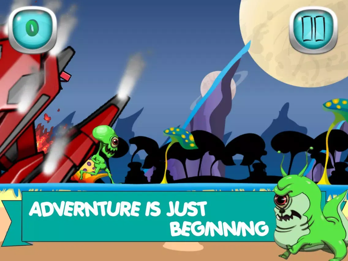 Run Alien Run iPad  Ekran Görüntüleri