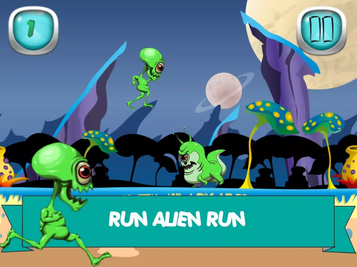 Run Alien Run iPad  Ekran Görüntüleri