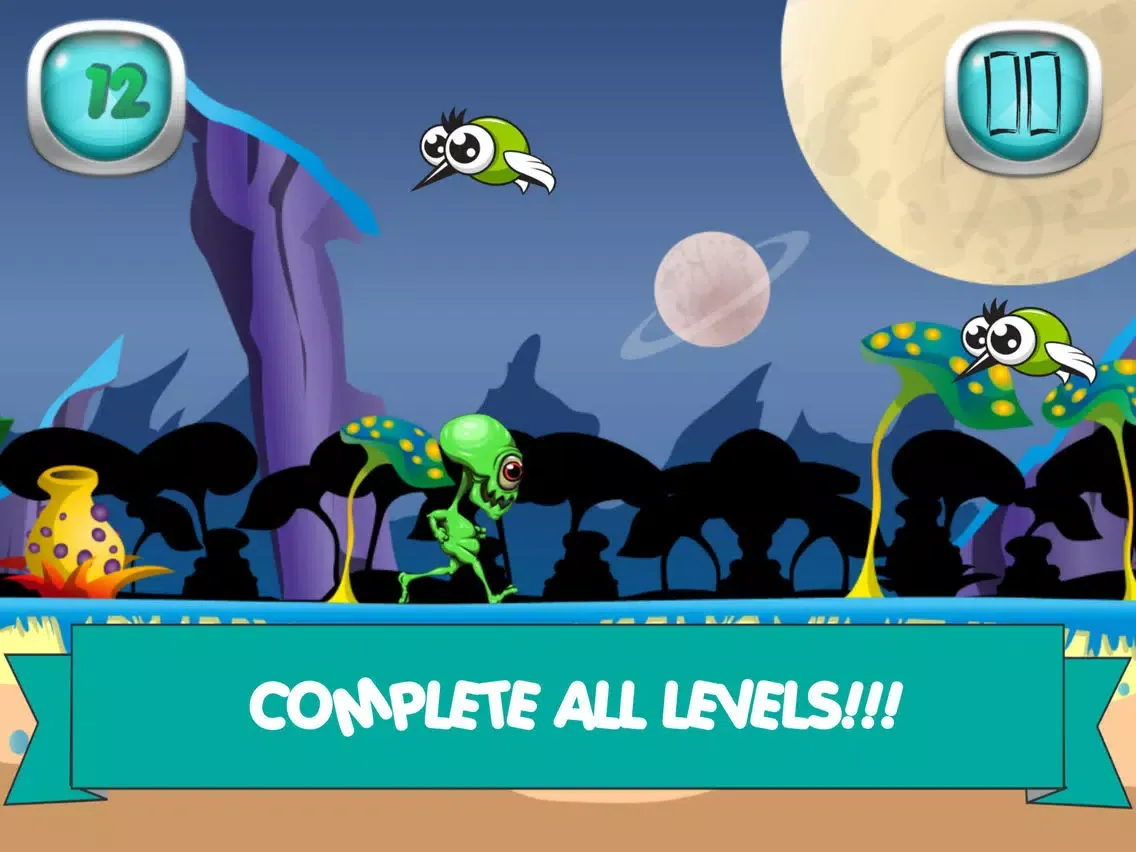 Run Alien Run iPad  Ekran Görüntüleri