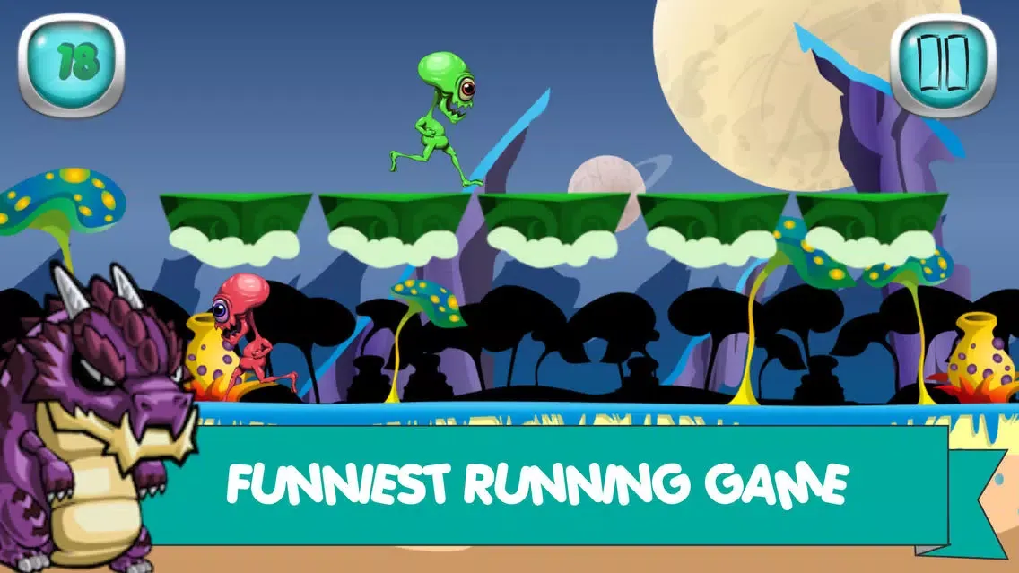 Run Alien Run Ekran Görüntüleri