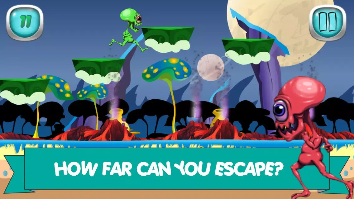 Run Alien Run Ekran Görüntüleri