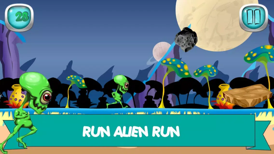 Run Alien Run Ekran Görüntüleri