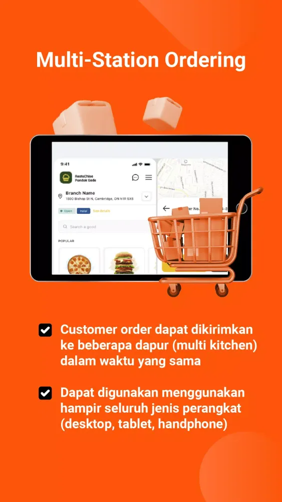 Runchise POS سکرین شاٹس