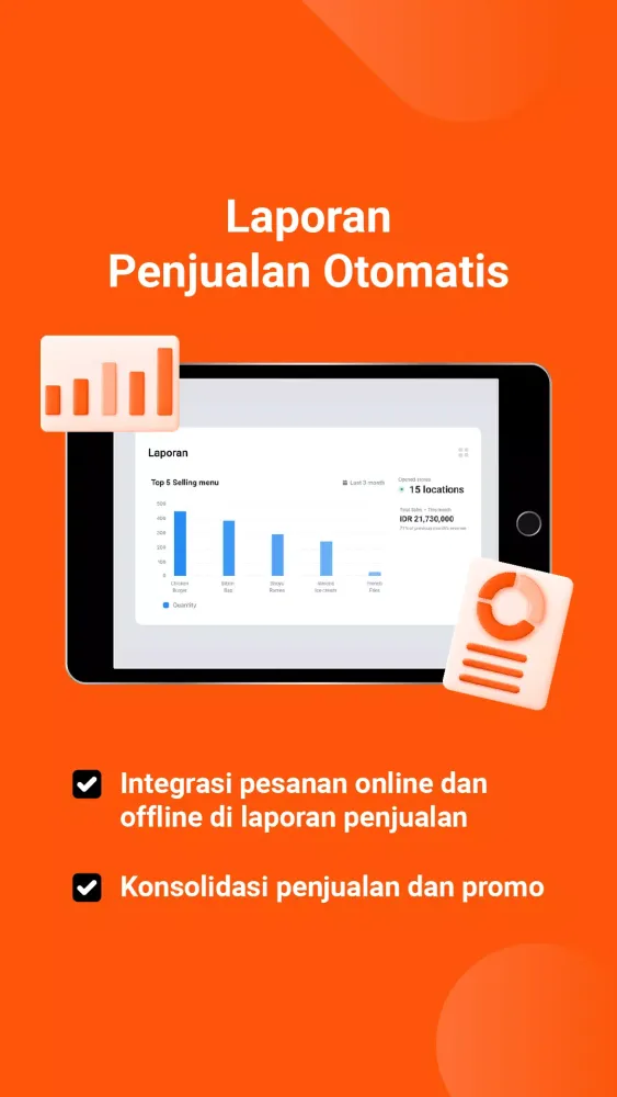 Runchise POS سکرین شاٹس