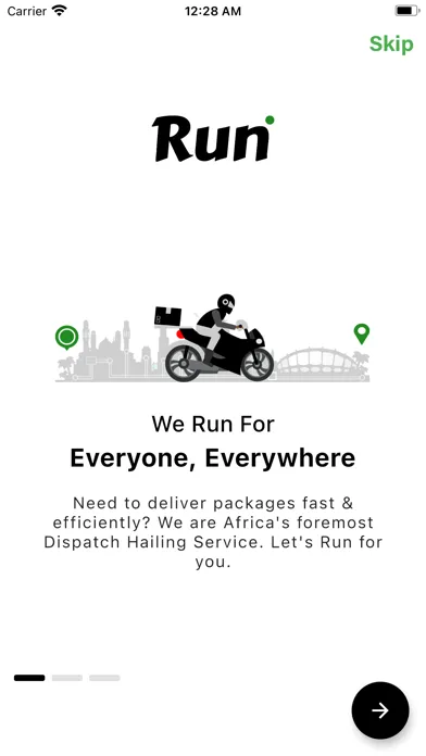 ภาพหน้าจอของ Run: Dispatch Hailing App