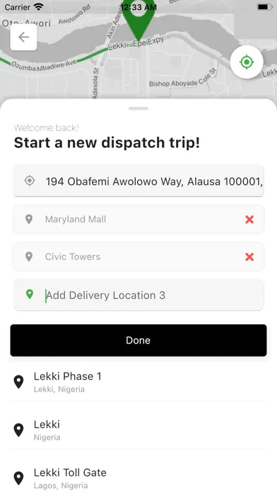 ภาพหน้าจอของ Run: Dispatch Hailing App