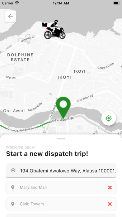ภาพหน้าจอของ Run: Dispatch Hailing App