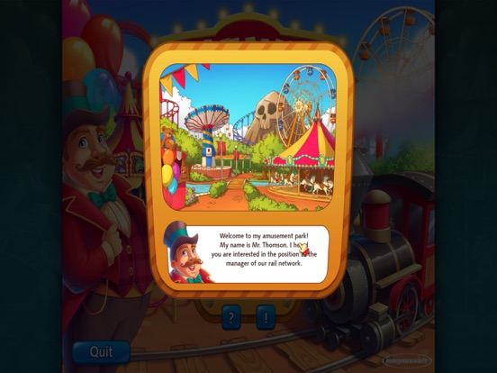 Ảnh chụp màn hình của Railway Fun Adventure Park iPad 