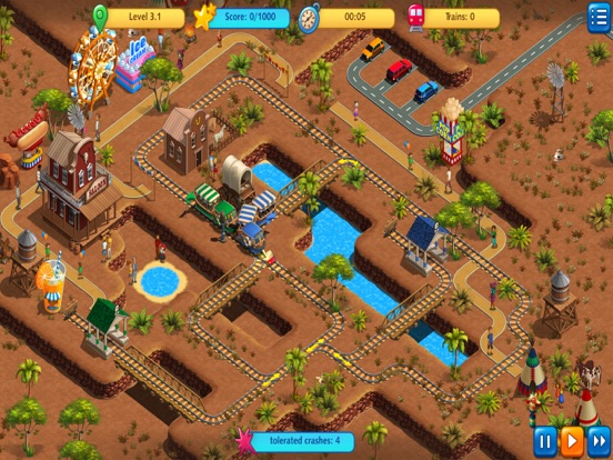 Ảnh chụp màn hình của Railway Fun Adventure Park iPad 