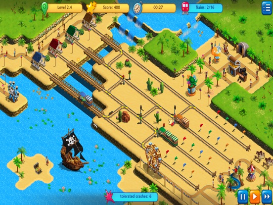Ảnh chụp màn hình của Railway Fun Adventure Park iPad 