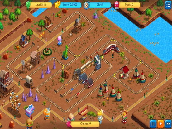 Ảnh chụp màn hình của Railway Fun Adventure Park iPad 