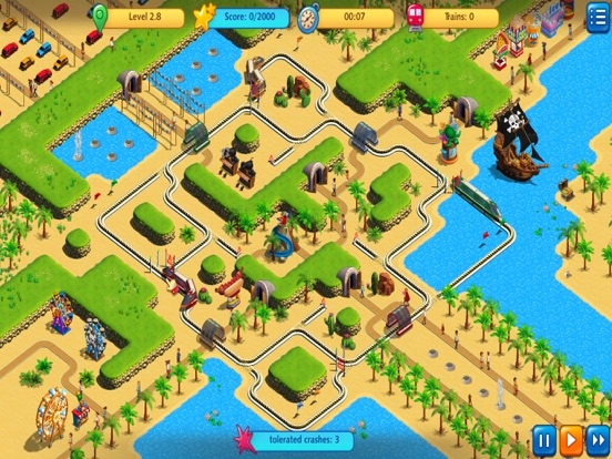 Ảnh chụp màn hình của Railway Fun Adventure Park iPad 