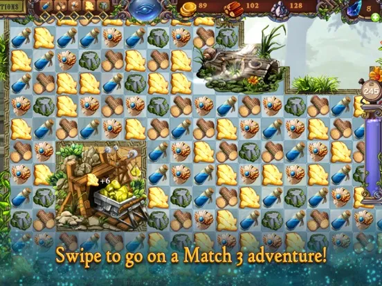 Ảnh chụp màn hình của Runefall:  Match 3 Games iPad 